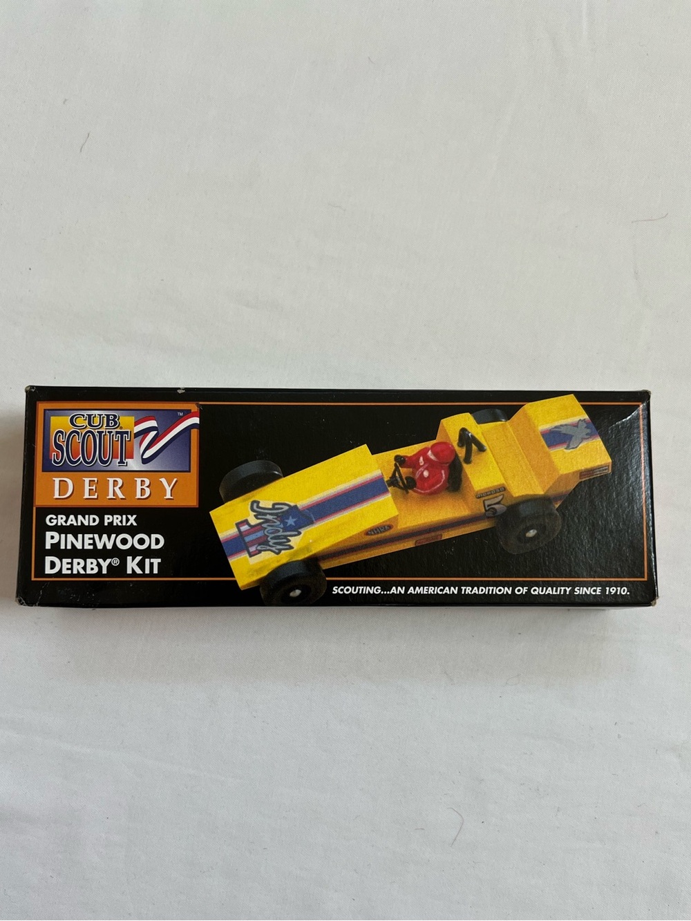 Cub Scout Derby Grand Prix Pinewood Derby Kit NEW Old Stock 1996 VINTAGE